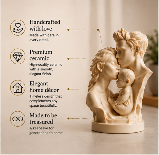 Customised Ceramic Family Keepsake – Our Greatest Blessing