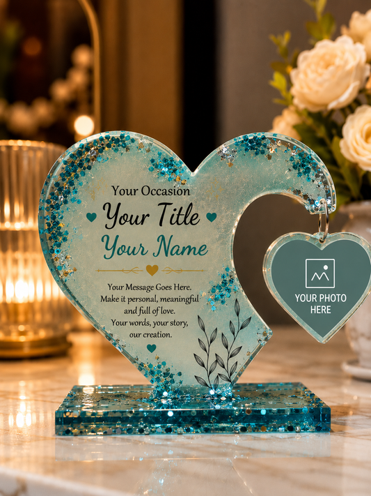 Personalized Heart Keepsake
